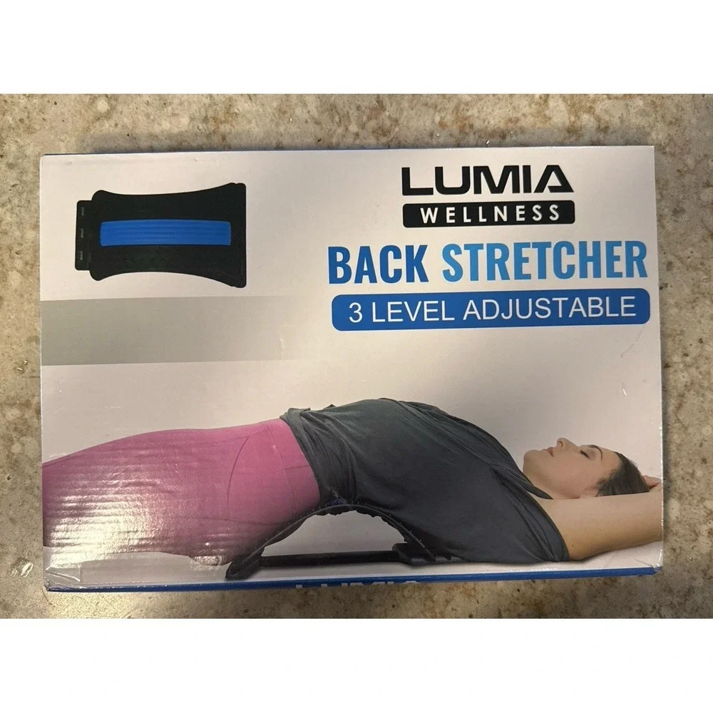 Multi-Level Back Stretcher | Lumbar Support Device | Spine Relief‎ & Posture Aid